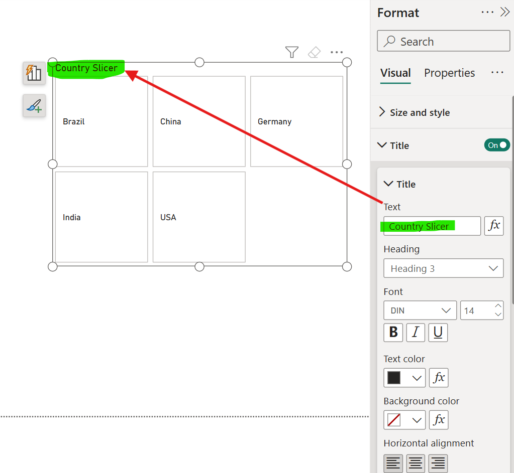 Button Slicer in Power BI
