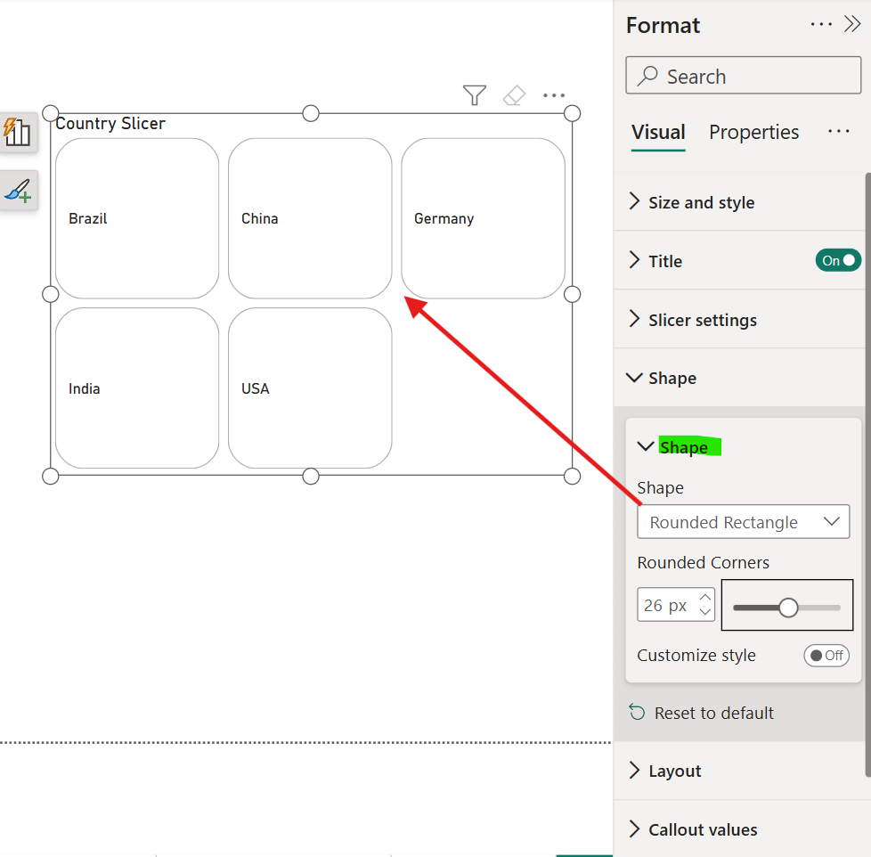 Button Slicer in Power BI