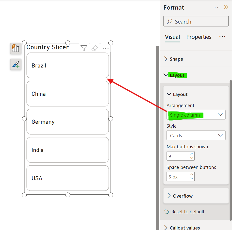 Button Slicer in Power BI