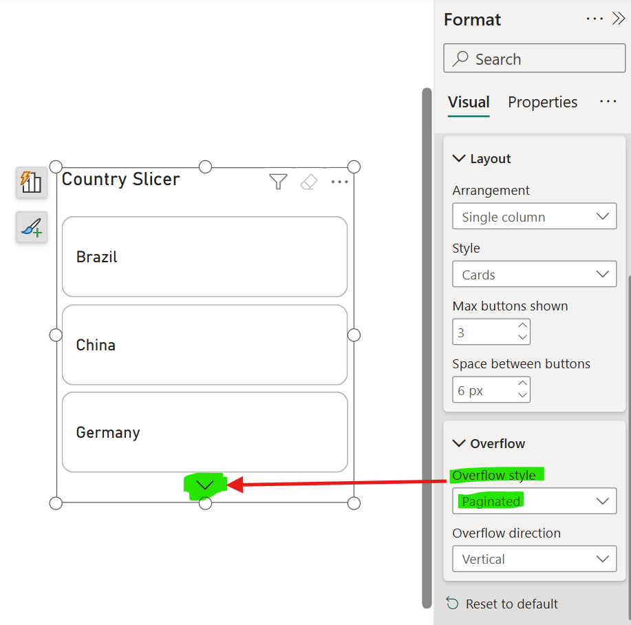 Button Slicer in Power BI