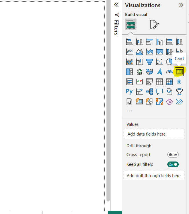 Card visualization in Power BI
