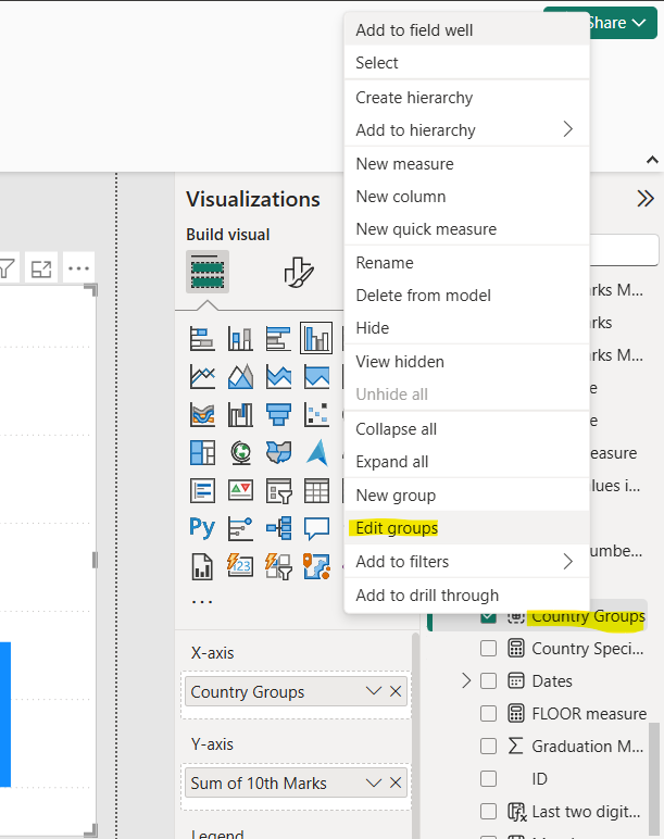 Grouping and Binning in Power BI