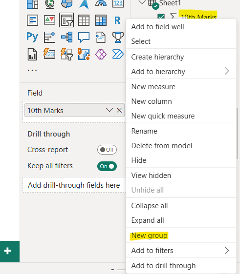 Grouping and Binning in Power BI