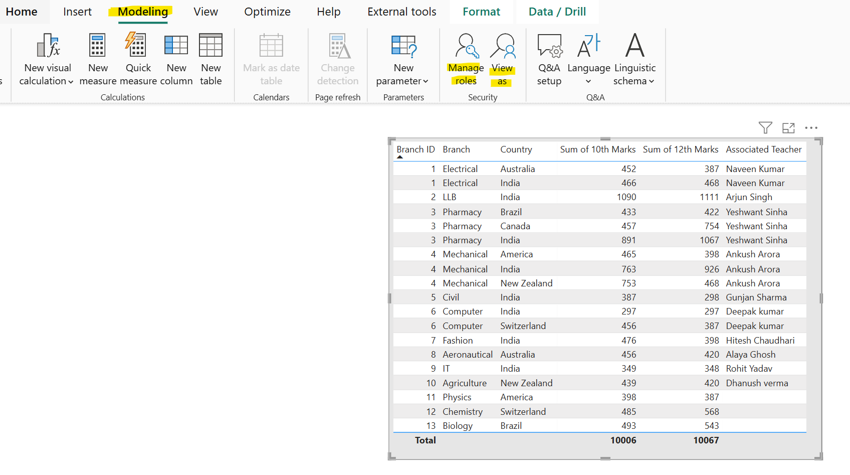 Row-Level Security in Power BI