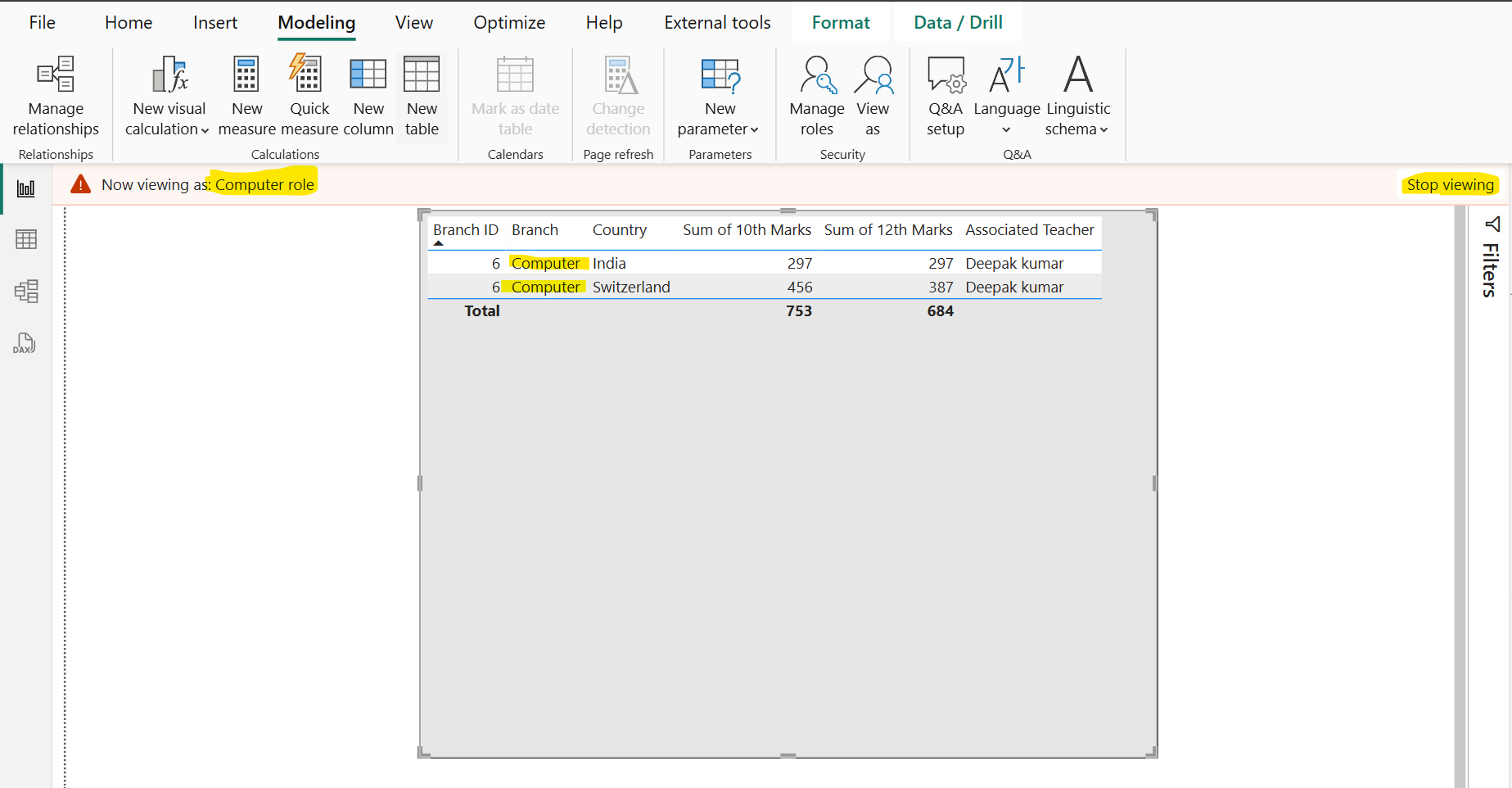 Row-Level Security in Power BI