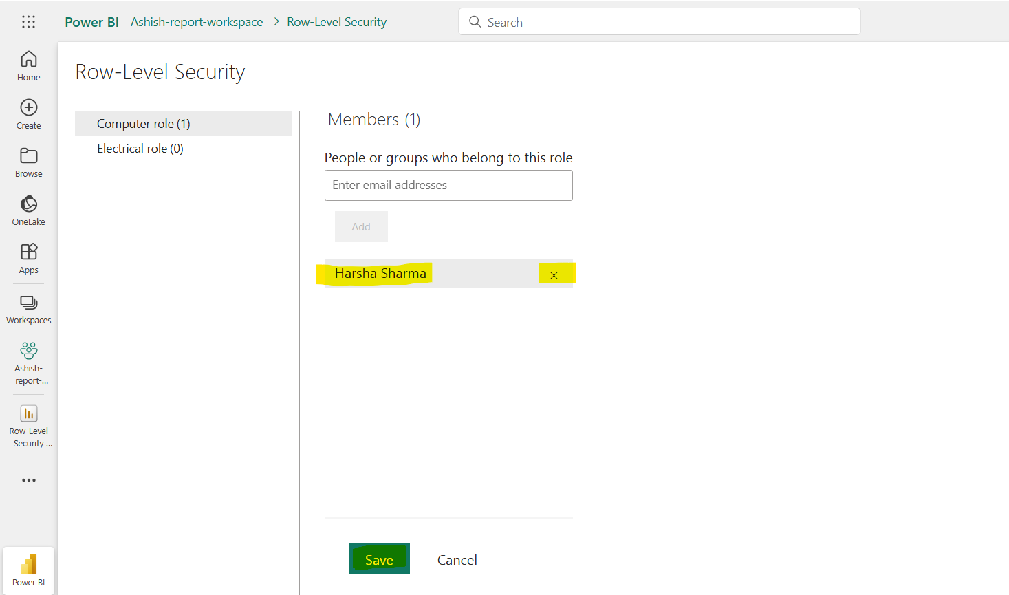 Row-Level Security in Power BI