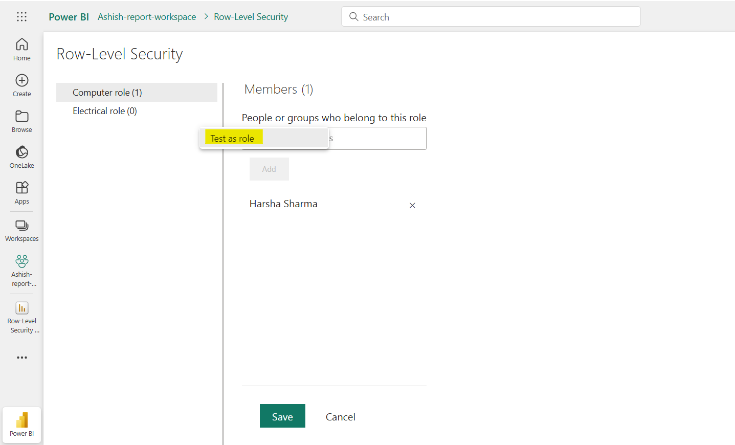 Row-Level Security in Power BI