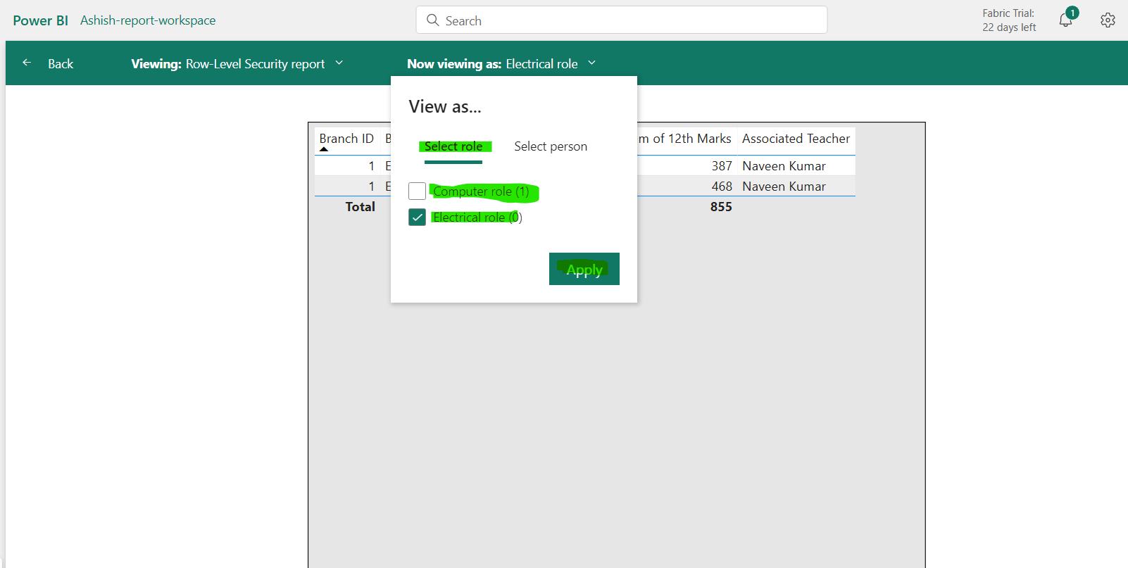 Row-Level Security in Power BI