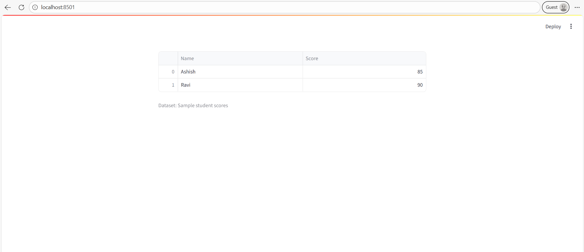 Caption in Streamlit